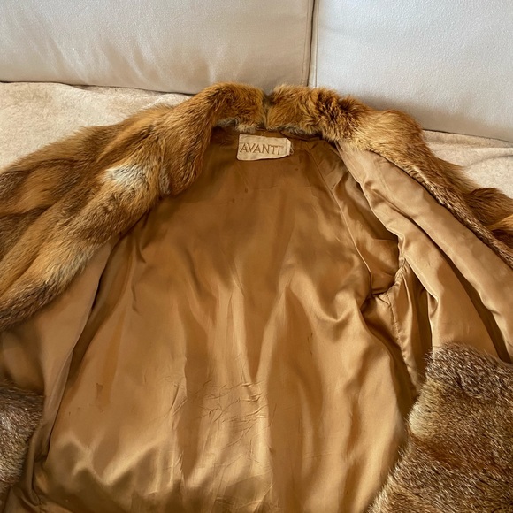 Red fox fur coat - Picture 2 of 2